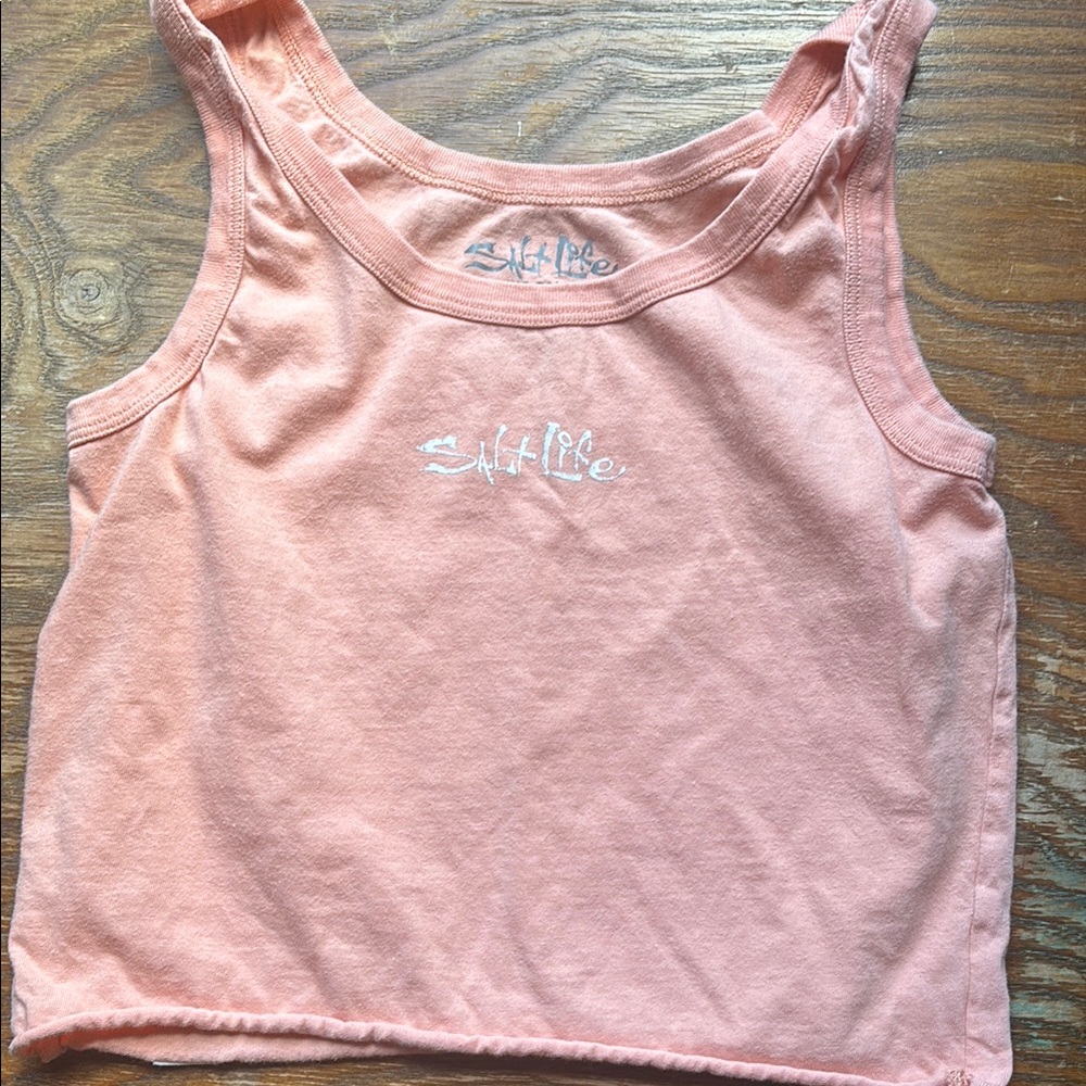 Salt Life Pink Tank Top